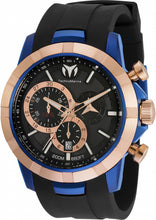 Load image into Gallery viewer, Technomarine UF6 Men's 45mm Electric Blue Rose Gold Swiss Chrono Watch TM-615015-Klawk Watches