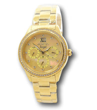 Load image into Gallery viewer, Invicta Angel Women's 37mm Gold Mother of Pearl Crystal Day / Date Watch 31262-Klawk Watches