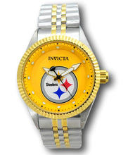 Load image into Gallery viewer, Invicta NFL Pittsburgh Steelers Men's 43mm Two-Tone Stainless Quartz Watch 42479-Klawk Watches