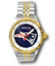 Load image into Gallery viewer, Invicta NFL New England Patriots Mens 43mm Two-Tone Stainless Quartz Watch 42474-Klawk Watches