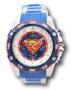Invicta DC Comics Superman Men's 52mm Limited Edition Chronograph Watch 29121-Klawk Watches