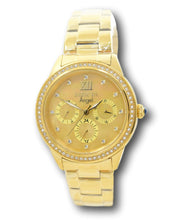 Load image into Gallery viewer, Invicta Angel Women's 37mm Gold Mother of Pearl Crystal Day / Date Watch 31262-Klawk Watches