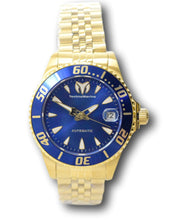 Load image into Gallery viewer, TechnoMarine Sea Manta Automatic Women's 38mm Gold Blue Dial Watch TM-219064-Klawk Watches