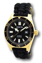 Load image into Gallery viewer, Invicta Pro Diver 29565 Automatic Men's Gold Paracord Nylon Strap Watch 46mm-Klawk Watches