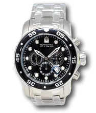 Load image into Gallery viewer, Invicta Pro Diver SCUBA Men's 48mm Silver Black Dial Chronograph Watch 0069-Klawk Watches