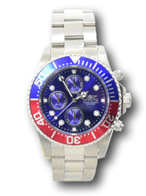 Load image into Gallery viewer, Invicta Pro Diver Men's 43mm Blue Dial Pepsi Bezel Chronograph Watch 1771-Klawk Watches