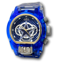 Load image into Gallery viewer, Invicta NFL Dallas Cowboys Men's 52mm Blue Magnum Dual Time Limited Watch 41538-Klawk Watches