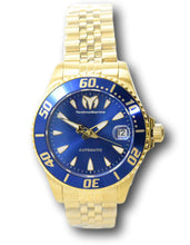 Load image into Gallery viewer, TechnoMarine Sea Manta Automatic Women's 38mm Gold Blue Dial Watch TM-219064-Klawk Watches