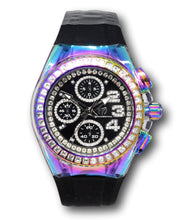 Load image into Gallery viewer, TechnoMarine Cruise Glitz Women's 40mm Rainbow Crystals Chrono Watch TM-121053-Klawk Watches