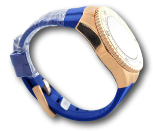 TechnoMarine Sea Manta Mens 48mm Deep Blue Dial Rose Gold Chrono Watch TM-220065-Klawk Watches