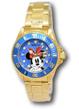 Load image into Gallery viewer, Invicta Disney Women's 36mm Blue Glitter Dial Minnie Limited Edition Watch 41340-Klawk Watches