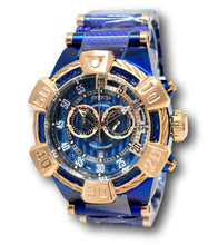 Load image into Gallery viewer, Invicta JT Carbon Fiber Men's 52mm Blue Rose Gold Swiss Chrono Watch 32835-Klawk Watches