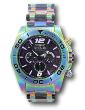 Load image into Gallery viewer, Invicta Speedway Men's 48mm Carbon Fiber Rainbow Iridescent Chrono Watch 36268-Klawk Watches