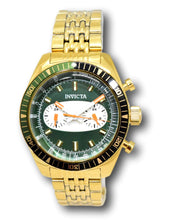 Load image into Gallery viewer, Invicta Speedway Monaco Men's 43mm Dual Time Dials Green Dial Gold Watch 40528-Klawk Watches