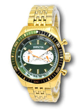 Load image into Gallery viewer, Invicta Speedway Monaco Men's 43mm Dual Time Dials Green Dial Gold Watch 40528-Klawk Watches