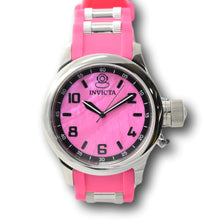 Load image into Gallery viewer, Invicta Russian Diver Women's 43mm Pink Dial Silicone Quartz Watch 31246 RARE-Klawk Watches