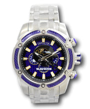 Load image into Gallery viewer, Invicta NFL Baltimore Ravens Men's 52mm Carbon Fiber Chronograph Watch 41790-Klawk Watches