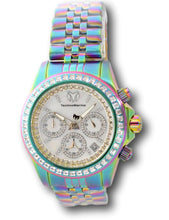 Load image into Gallery viewer, TechnoMarine Manta Ray Luxe Women's 40mm Rainbow MOP Crystals Watch TM-221027-Klawk Watches