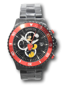 Invicta Disney Men's 48mm Mickey Mouse Limited Edition Black Chrono Watch 39522-Klawk Watches