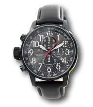Load image into Gallery viewer, Invicta I-Force Men's 46mm Gunmetal Dial Black Leather Chronograph Watch 28742-Klawk Watches