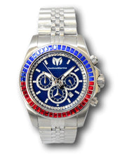 Load image into Gallery viewer, TechnoMarine Manta Ray Luxe Men's 47mm Blue Red Crystals Chrono Watch TM-221011-Klawk Watches
