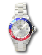 Load image into Gallery viewer, Invicta Pro Diver Automatic Men's 40mm Silver Dial Pepsi Bezel Watch 17041-Klawk Watches