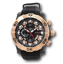 Load image into Gallery viewer, Invicta Sea Hunter Men's 52mm Rose Gold Silicone Strap Chronograph Watch 28274-Klawk Watches