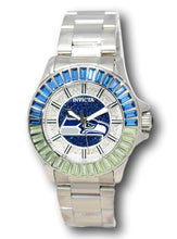 Load image into Gallery viewer, Invicta NFL Seattle Seahawks Lux Women's 38mm Crystals Glitz Quartz Watch 42669-Klawk Watches