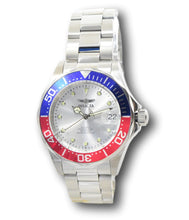 Load image into Gallery viewer, Invicta Pro Diver Automatic Men's 40mm Silver Dial Pepsi Bezel Watch 17041-Klawk Watches