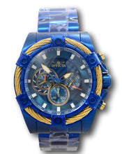 Load image into Gallery viewer, Invicta Bolt Men's Blue Label 52mm Triple Blue Chronograph Watch 38959 RARE-Klawk Watches