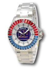 Load image into Gallery viewer, Invicta NFL New York Giants Lux Women's 38mm Crystals Glitz Quartz Watch 42055-Klawk Watches