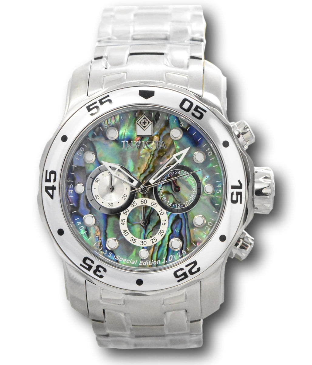 On sale Invicta Pro Diver Men's Watch w/Abalone Dial 47m.