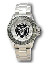 Load image into Gallery viewer, Invicta NFL Las Vegas Raiders Lux Women's 38mm Crystals Glitz Quartz Watch 42056-Klawk Watches
