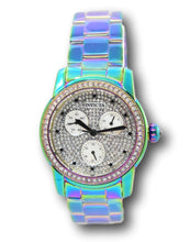 Load image into Gallery viewer, Invicta Angel Women's 38mm Pave Crystal Dial Rainbow Iridescent Watch 30032 RARE-Klawk Watches