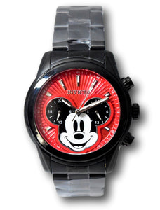 Invicta Disney Men's 44mm Mickey Red Dial Dual-Time Limited Edition Watch 37820-Klawk Watches