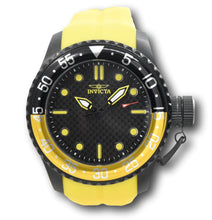 Load image into Gallery viewer, Invicta Pro Diver Men's 50mm Black Carbon Fiber Yellow Quartz watch 17513 Rare-Klawk Watches
