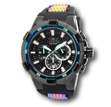 Load image into Gallery viewer, Invicta Aviator Men's 52mm Black Rainbow Iridescent Chronograph Watch 23691 RARE-Klawk Watches