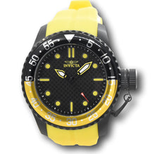 Load image into Gallery viewer, Invicta Pro Diver Men's 50mm Black Carbon Fiber Yellow Quartz watch 17513 Rare-Klawk Watches