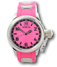 Load image into Gallery viewer, Invicta Russian Diver Women's 43mm Pink Dial Silicone Quartz Watch 31246 RARE-Klawk Watches