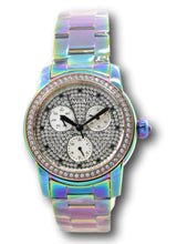 Load image into Gallery viewer, Invicta Angel Women's 38mm Pave Crystal Dial Rainbow Iridescent Watch 30032 RARE-Klawk Watches