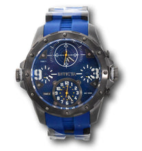 Load image into Gallery viewer, Invicta Coalition Forces Men's 50mm 4-Time Zones Blue Gunmetal Watch 39354-Klawk Watches