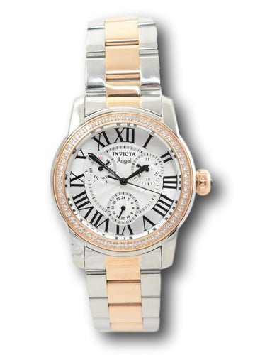 Invicta Angel Women's 38mm Rose Gold Crystal Accent Multi-Function Watch 21708-Klawk Watches