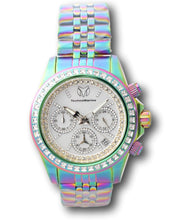 Load image into Gallery viewer, TechnoMarine Manta Ray Luxe Women's 40mm Rainbow MOP Crystals Watch TM-221027-Klawk Watches