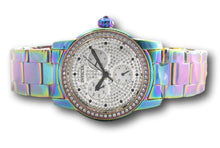 Load image into Gallery viewer, Invicta Angel Women's 38mm Pave Crystal Dial Rainbow Iridescent Watch 30032 RARE-Klawk Watches