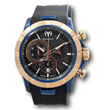 Load image into Gallery viewer, Technomarine UF6 Men's 45mm Electric Blue Rose Gold Swiss Chrono Watch TM-615015-Klawk Watches