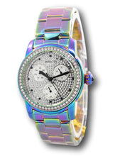 Load image into Gallery viewer, Invicta Angel Women's 38mm Pave Crystal Dial Rainbow Iridescent Watch 30032 RARE-Klawk Watches