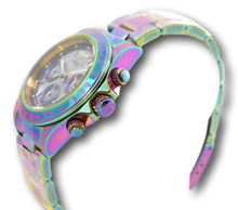 Load image into Gallery viewer, Invicta Speedway Men's 40mm Iridescent Rainbow Chronograph Watch 23942 RARE-Klawk Watches