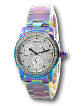 Load image into Gallery viewer, Invicta Angel Women's 38mm Pave Crystal Dial Rainbow Iridescent Watch 30032 RARE-Klawk Watches