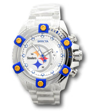Load image into Gallery viewer, Invicta NFL Pittsburgh Steelers Men's 56mm LARGE Limited Chronograph Watch 35513-Klawk Watches