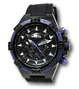 Invicta Marvel Black Panther Men's 50mm Limited Edition Chrono Watch Black 36606-Klawk Watches
